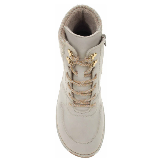 detail Dámska členkové topánky Rieker 44555-60 beige