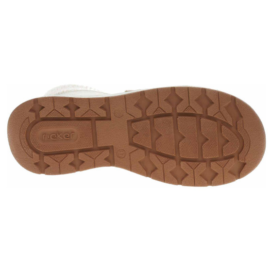 detail Dámska členkové topánky Rieker 44555-60 beige