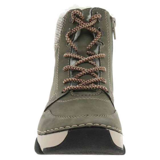 detail Dámska členkové topánky Rieker 45955-54 grun