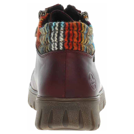 detail Dámska členkové topánky Rieker N1305-35 rot