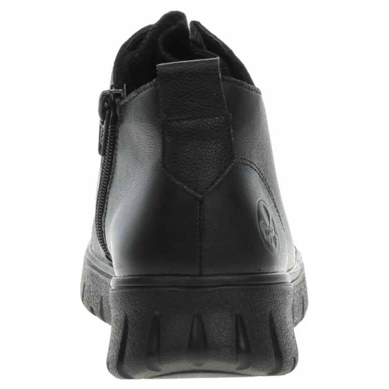 detail Dámska členkové topánky Rieker N1331-00 schwarz