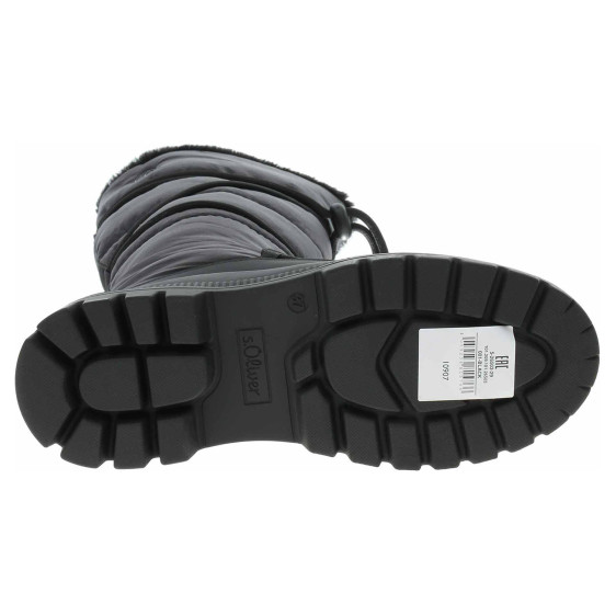 detail Dámske snehule s.Oliver 5-26503-41 black