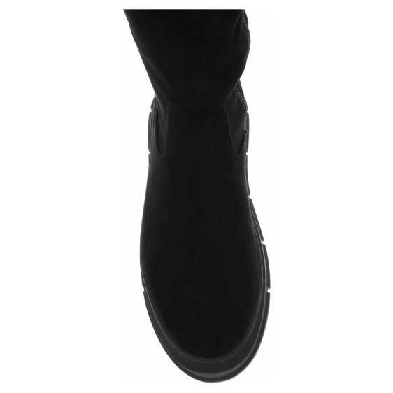 detail Dámske čižmy Caprice 9-25610-41 black stretch