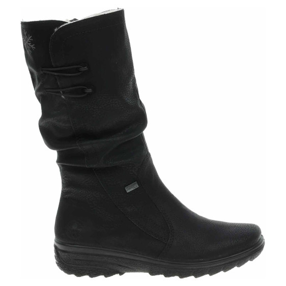 detail Dámske čižmy Rieker Z7072-00 schwarz