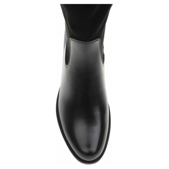 detail Dámske čižmy Caprice 9-25514-41 black comb