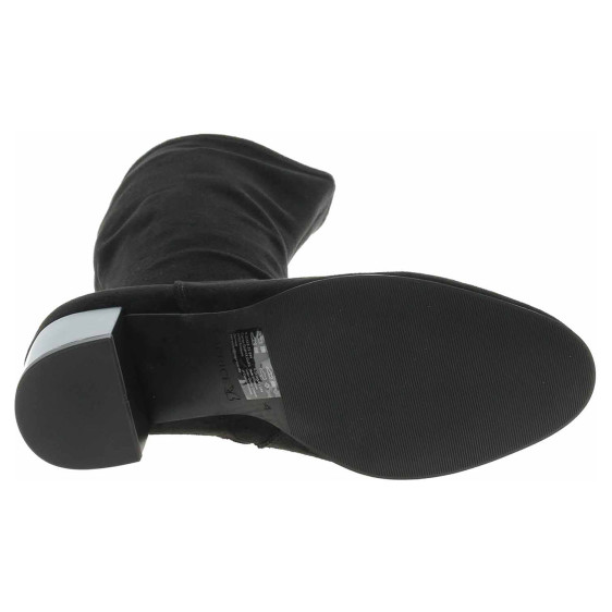 detail Dámske čižmy Caprice 9-25503-45 black stretch