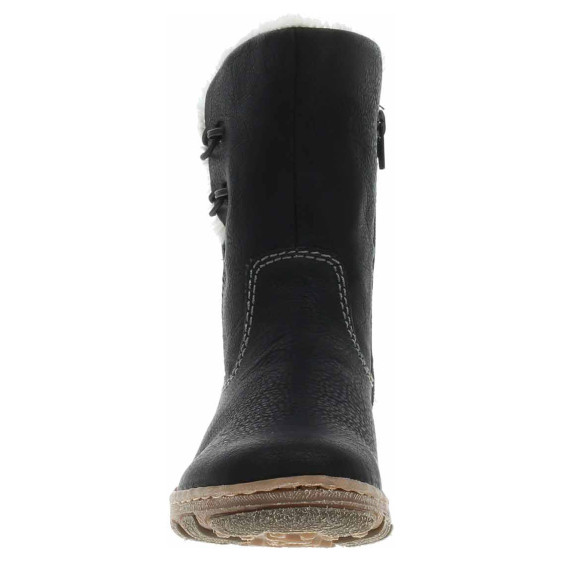 detail Dámske poločižmy Rieker Z0172-00 schwarz