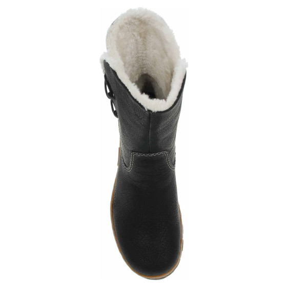 detail Dámske poločižmy Rieker Z0172-00 schwarz