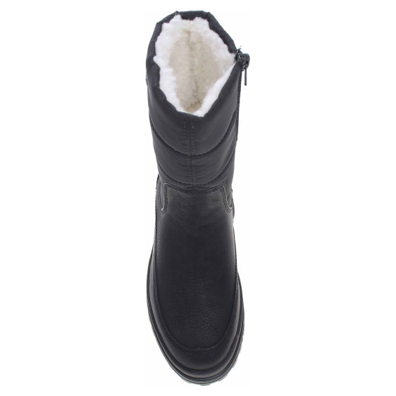 detail Dámske poločižmy Rieker Z5470-00 schwarz