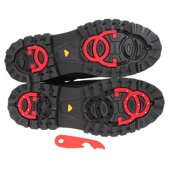 detail Dámske poločižmy Rieker Z5470-00 schwarz