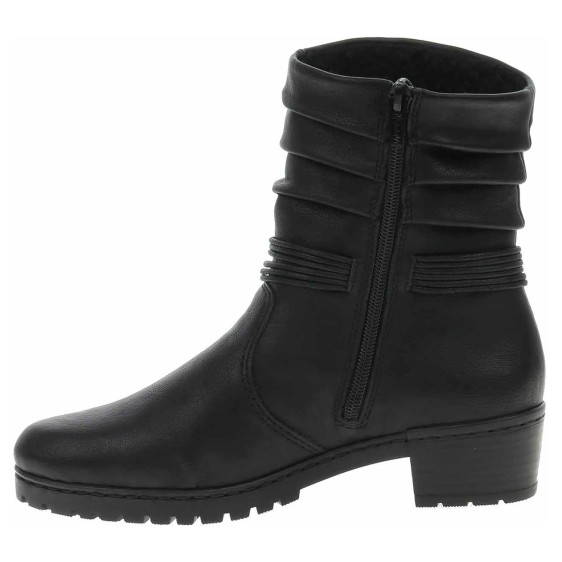 detail Dámske poločižmy Rieker Y17R2-00 schwarz