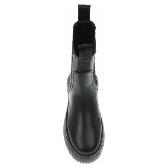 detail Dámske poločižmy Karl Lagerfeld KL42360 Black Lthr-Mono