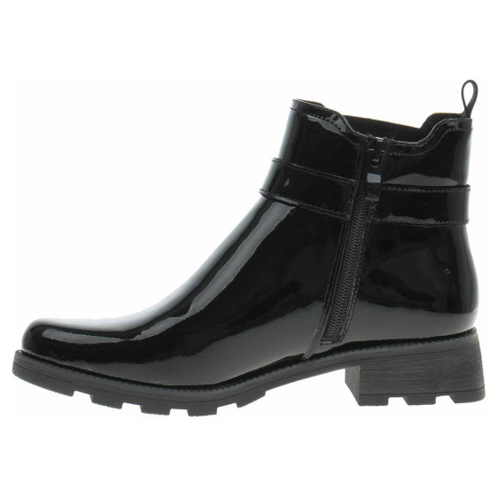 detail Dámske poločižmy Caprice 9-25428-41 black patent