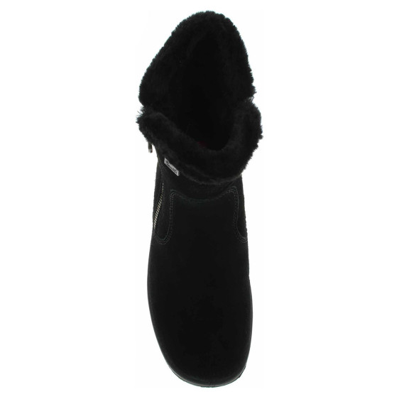 detail Dámske poločižmy Rieker L7162-00 schwarz