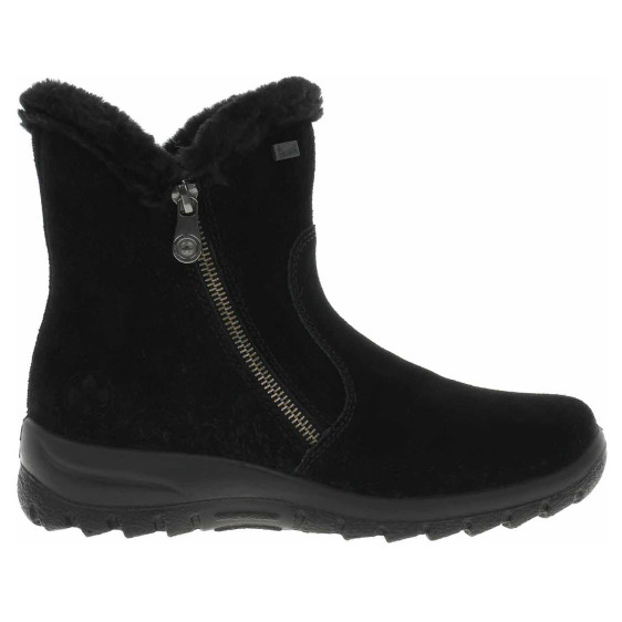 detail Dámske poločižmy Rieker L7162-00 schwarz