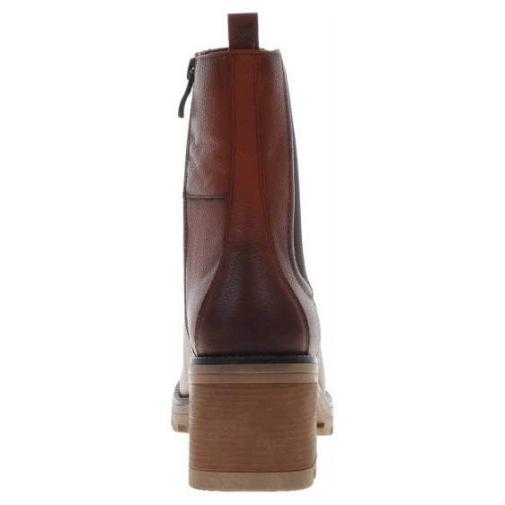 detail Dámske poločižmy Caprice 9-25425-41 cognac nappa