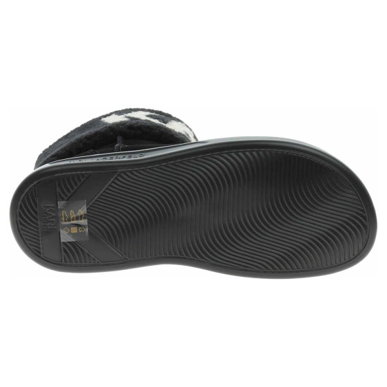 detail Dámske poločižmy Karl Lagerfeld KL44552 Black Suede