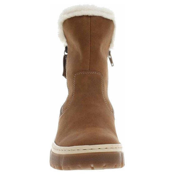 detail Dámske poločižmy Rieker X8661-24 braun