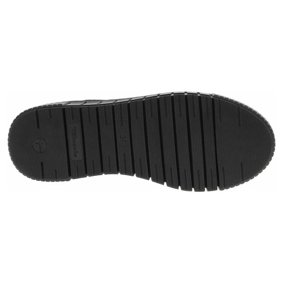 detail Dámske poločižmy Tamaris 1-25403-43 black leather