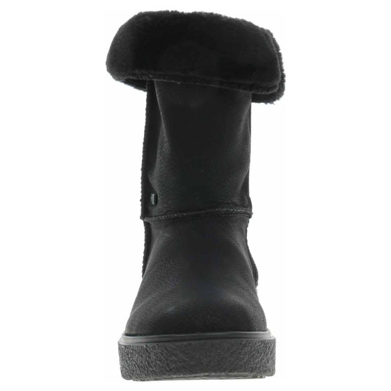 detail Dámske poločižmy Rieker Y0090-00 schwarz