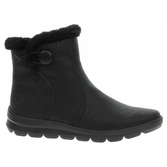 detail Dámske poločižmy Rieker Z0080-00 schwarz