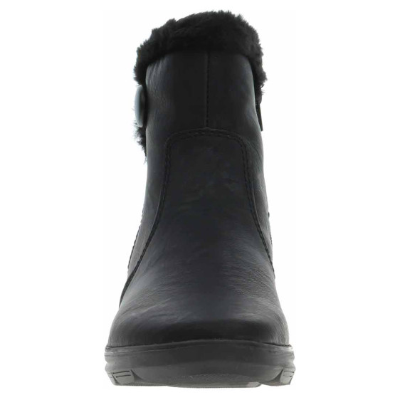 detail Dámske poločižmy Rieker Z0080-00 schwarz