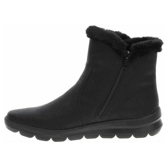detail Dámske poločižmy Rieker Z0080-00 schwarz