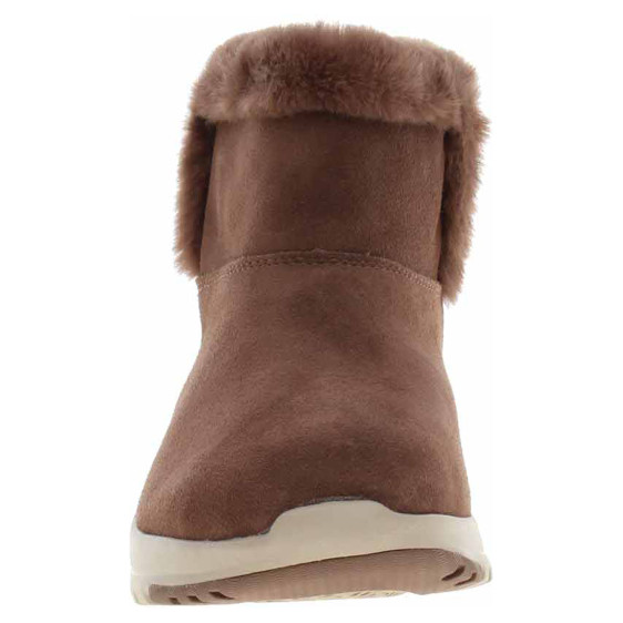 detail Skechers Waterproof: On-the-GO Stellar – Cozy Step chocolat