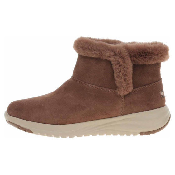 detail Skechers Waterproof: On-the-GO Stellar – Cozy Step chocolat