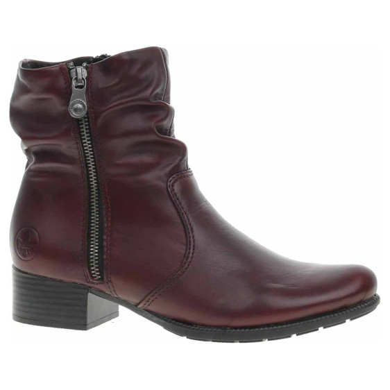 detail Dámske poločižmy Rieker 78656-35 rot