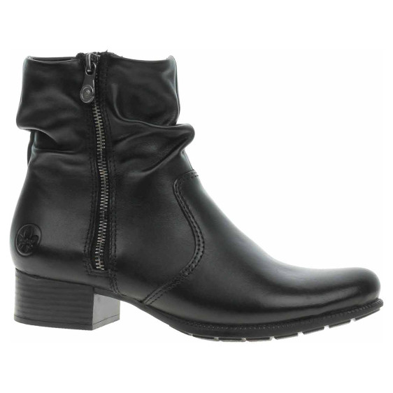 detail Dámske poločižmy Rieker 78656-00 schwarz