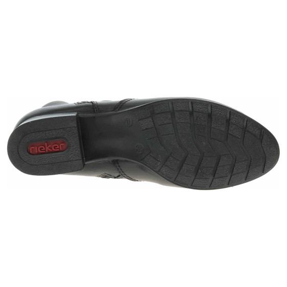 detail Dámske poločižmy Rieker 78656-00 schwarz