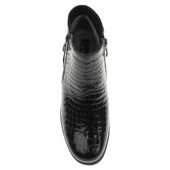 detail Dámske poločižmy Caprice 9-25305-41 black croco