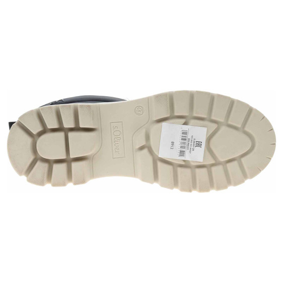 detail Dámske snehule s.Oliver 5-26437-29 navy