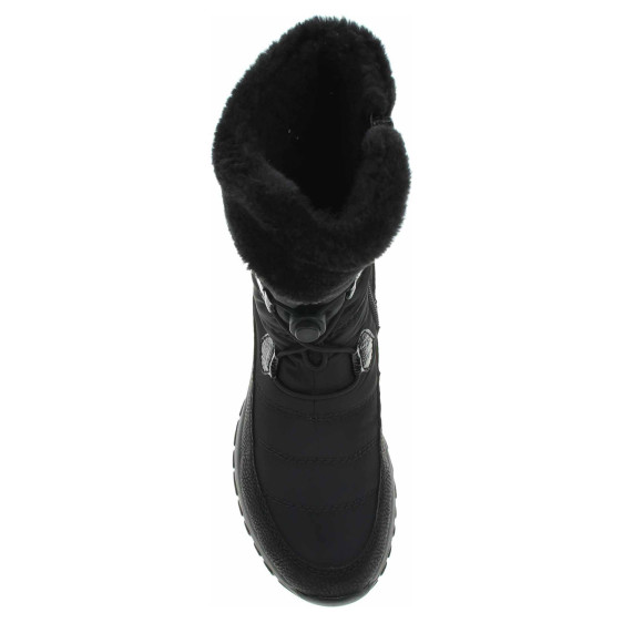 detail Dámske snehule Rieker M9683-00 schwarz