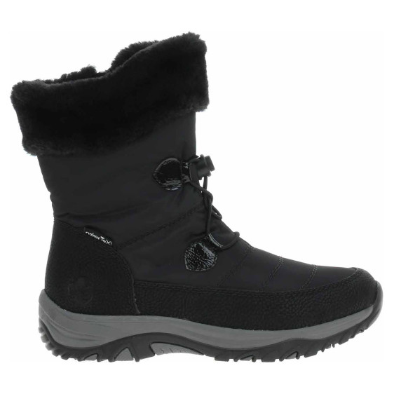 detail Dámske snehule Rieker M9683-00 schwarz