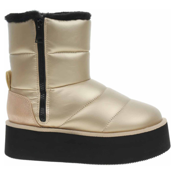 detail Karl Lagerfeld dámské sněhule KL48554 HGD Gold Synth