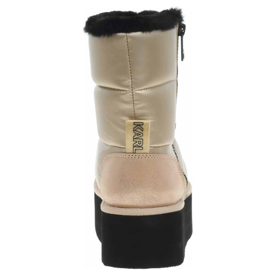 detail Dámske snehule Karl Lagerfeld KL48554 HGD Gold Synth