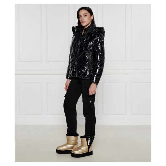 detail Dámske snehule Karl Lagerfeld KL48554 HGD Gold Synth