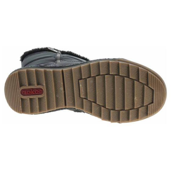 detail Dámske snehule Rieker Y4765-00 schwarz