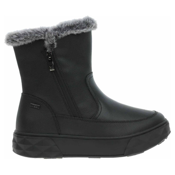 detail Dámske poločižmy Caprice 9-26402-43 black nappa