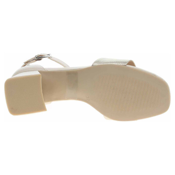 detail Dámska spoločenské topánky Caprice 9-28302-42 cream comb