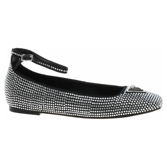 detail Guess dámské společenské baleriny FLPLVSSAT02-BLACK