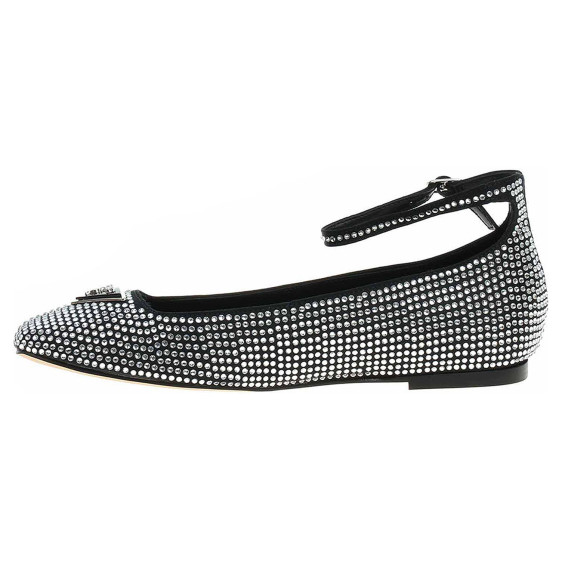 detail Dámska spoločenské topánky Guess baleriny FLPLVSSAT02-BLACK