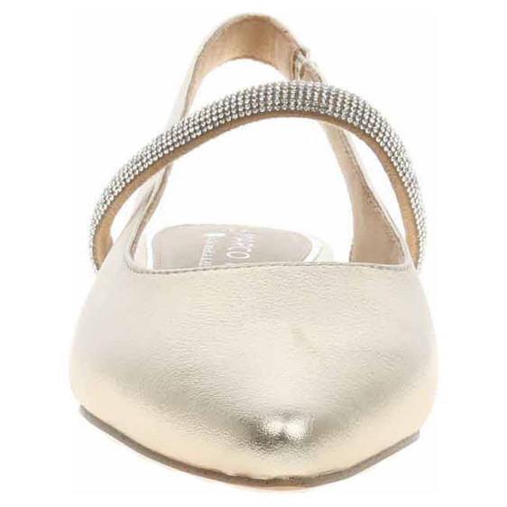 detail Dámska spoločenské topánky Marco Tozzi 2-89600-44 gold