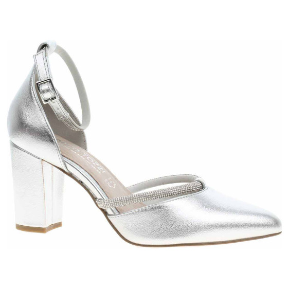 detail Dámska spoločenské topánky Marco Tozzi 2-82404-42 silver