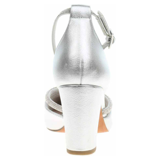 detail Dámska spoločenské topánky Marco Tozzi 2-82404-42 silver