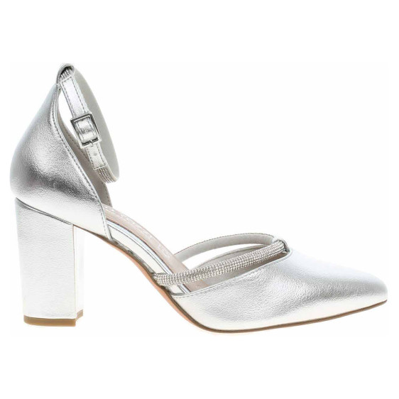 detail Dámska spoločenské topánky Marco Tozzi 2-82404-42 silver