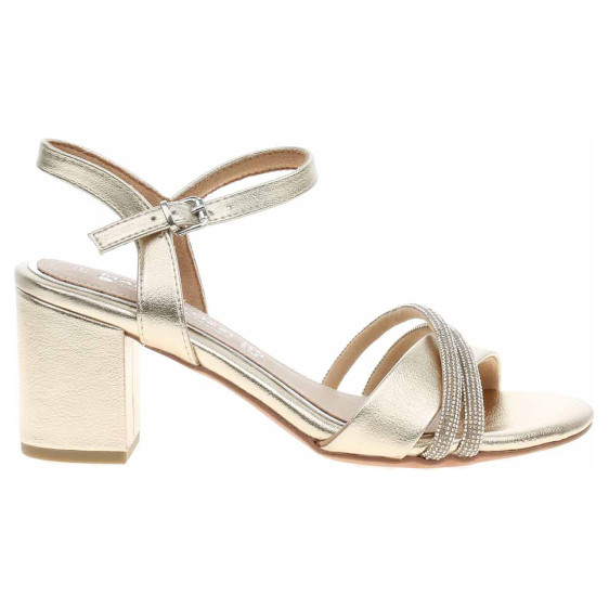 detail Dámska spoločenské topánky Marco Tozzi 2-88302-44 gold