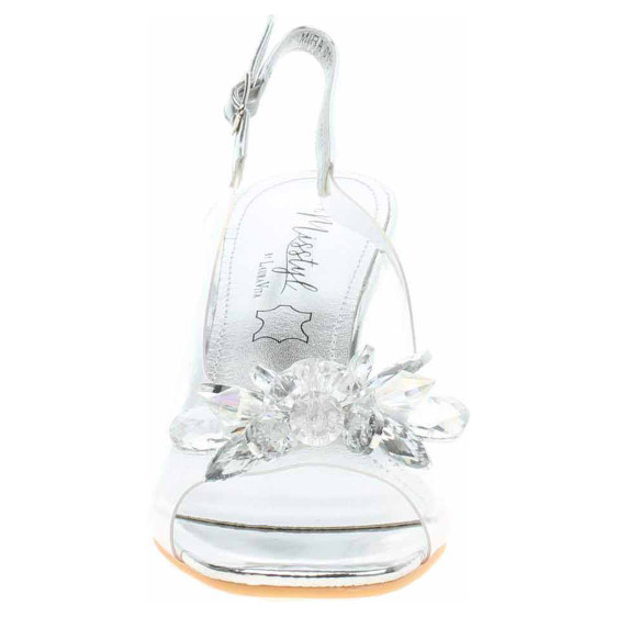 detail Dámska spoločenské topánky Laura Vita Mira 01 blanc